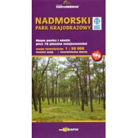 Nadmorski Park Krajobrazowy mapa turystyczna laminowana 1:50 000